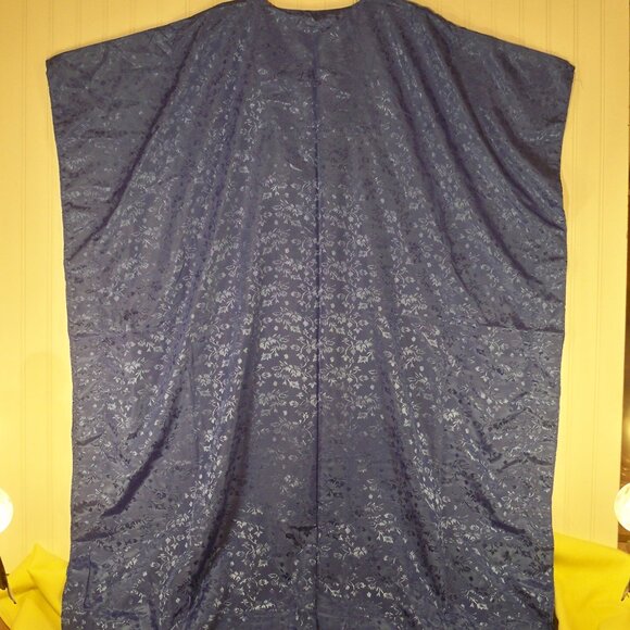 Simple Basic, Blue House Poncho Dress - Picture 4 of 6